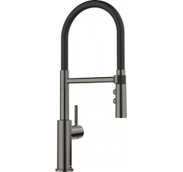 Смеситель Blanco Catris-S Flexo Satin Dark Steel 527731, , 60150 ₽, 527731, Catris-S, Смесители с лейкой